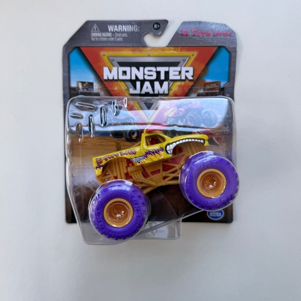 Monster Jam El Toro Loco True Metal 1:64 Series 7 Spin Master 2024